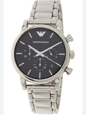 Emporio Armani Chronograph Stainless Steel Watch (Model: AR1853) l Original Box